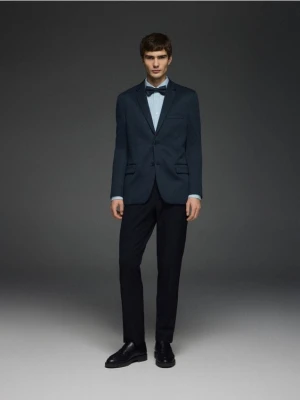 Reserved - Marynarka slim fit - granatowy