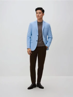 Reserved - Marynarka slim fit - niebieski