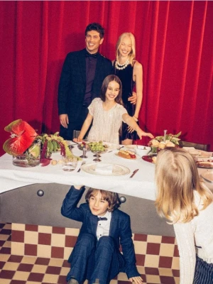 Reserved - Marynarka slim fit w kratę - czarny