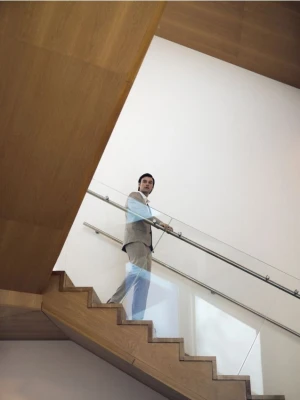 Reserved - Marynarka slim fit z wiskozą - brązowy