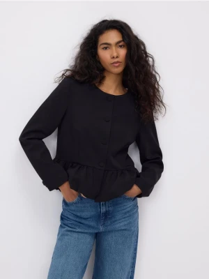 Reserved - Marynarka z baskinką - czarny