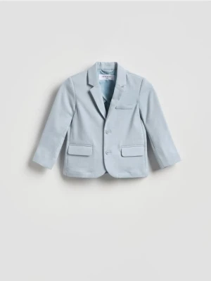 Reserved - Marynarka z dodatkiem wiskozy - jasnoniebieski