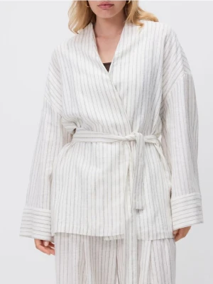 Reserved - Marynarka z lnem - wielobarwny