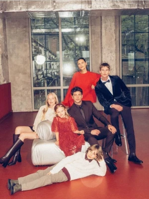 Reserved - Marynarka z wełną - brązowy