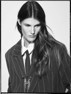 Reserved - Marynarka z wiskozą - ciemnoszary