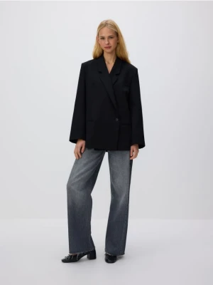 Reserved - Marynarka z wiskozą - czarny