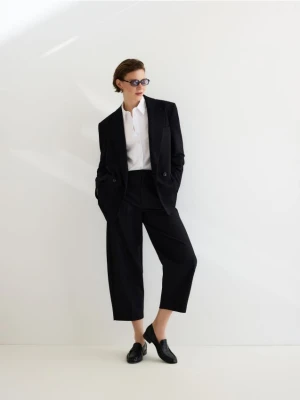 Reserved - Marynarka z wiskozą - czarny