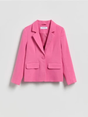 Reserved - Marynarka z wiskozą - fuksja