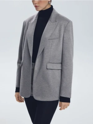 Reserved - Marynarka z wiskozą - jasnoszary