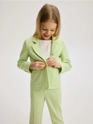 Reserved - Marynarka z wiskozą - zielony