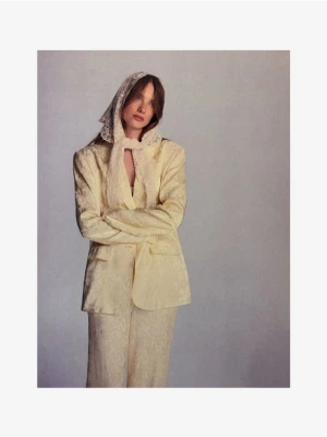 Reserved - Marynarka z wiskozy - jasnożółty