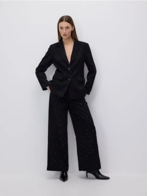 Reserved - Marynarka ze strasem - czarny