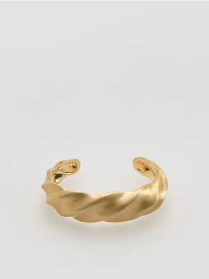 Reserved - Masywna bransoletka - złoty