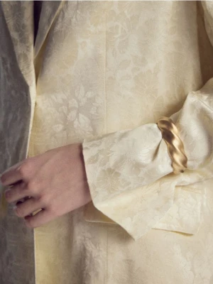 Reserved - Masywna bransoletka - złoty