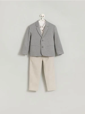 Reserved - Melanżowa marynarka - jasnoszary