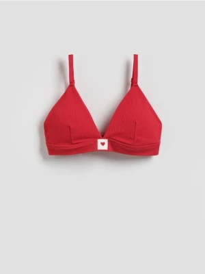 Reserved - Miękki biustonosz - czerwony