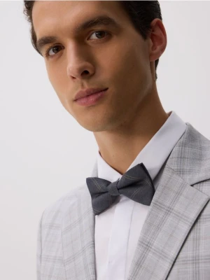 Reserved - Mucha w kratę - ciemnoszary