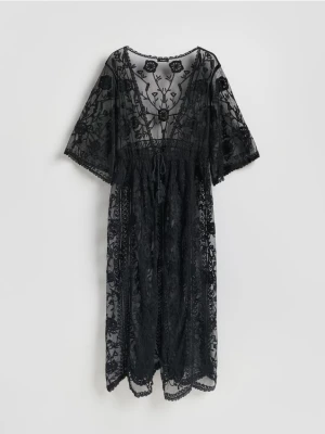 Reserved - Narzutka plażowa - czarny