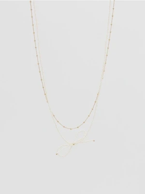 Reserved - Naszyjnik z kokardką - wielobarwny