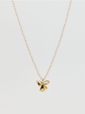 Reserved - Naszyjnik z zawieszką - biały