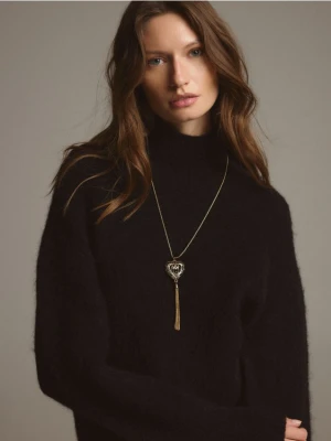 Reserved - Naszyjnik z zawieszką serce - wielobarwny