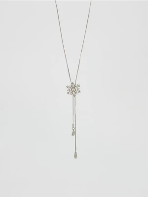 Reserved - Naszyjnik z zawieszką - srebrny