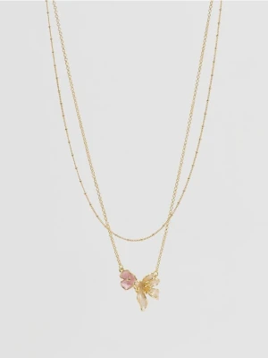 Reserved - Naszyjnik z zawieszką - wielobarwny