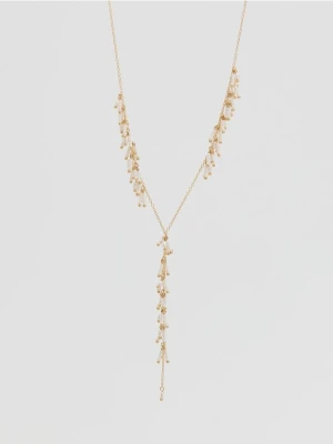 Reserved - Naszyjnik z zawieszkami - biały