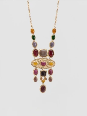 Reserved - Naszyjnik z zawieszkami - wielobarwny