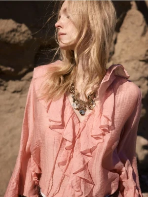 Reserved - Naszyjnik z zawieszkami - złoty