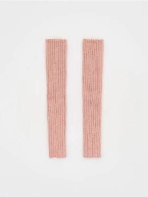 Reserved - Ocieplacze na nogi - różowy