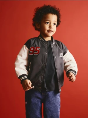 Reserved - Ocieplana bomberka Auta - ciemnoszary