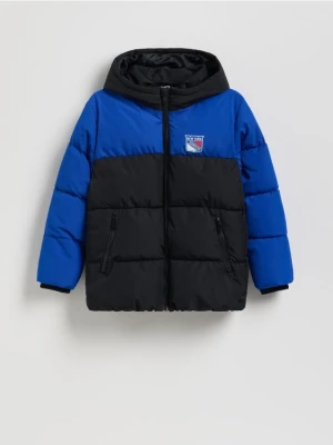 Reserved - Ocieplana kurtka NHL New York Rangers - niebieski
