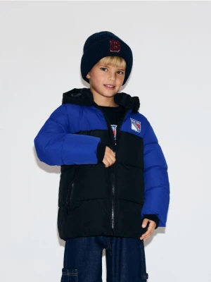 Reserved - Ocieplana kurtka NHL New York Rangers - niebieski