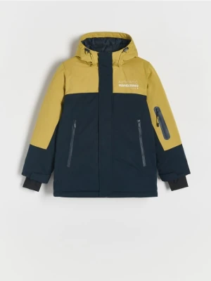 Zdjęcie produktu Reserved - Ocieplana kurtka z kapturem - granatowy