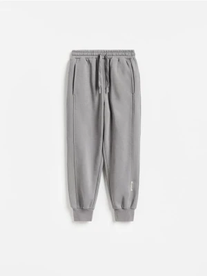 Reserved - Ocieplane joggery baggy - ciemnoszary