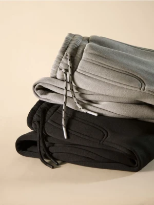 Reserved - Ocieplane joggery - jasnoszary