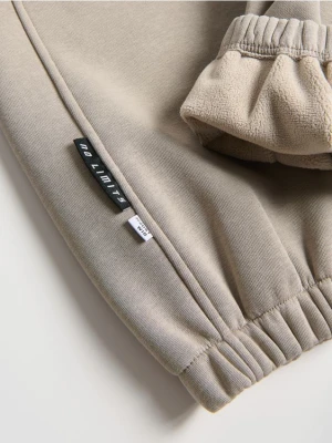 Reserved - Ocieplane joggery - jasnoszary