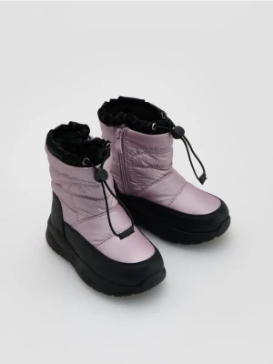 Reserved - Ocieplane śniegowce - lawendowy