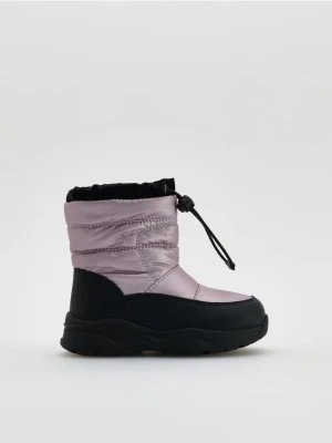 Reserved - Ocieplane śniegowce - lawendowy