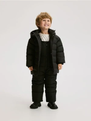 Reserved - Ogrodniczki z ociepleniem - czarny