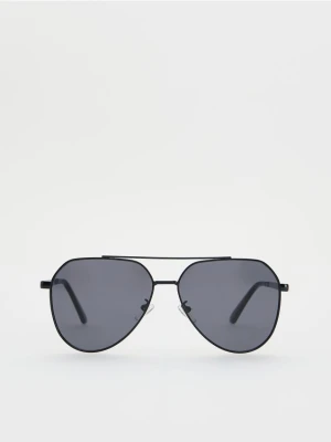 Reserved - Okulary przeciwsłoneczne AVIATOR - czarny
