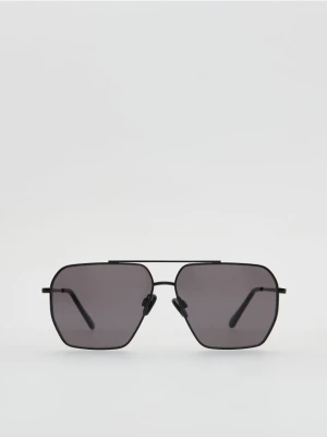 Reserved - Okulary przeciwsłoneczne aviator - czarny