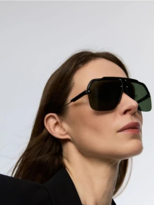 Reserved - Okulary przeciwsłoneczne aviator - czarny