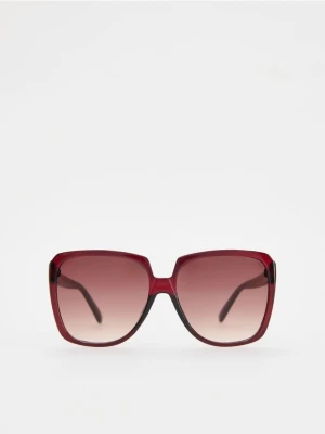 Reserved - Okulary przeciwsłoneczne - bordowy