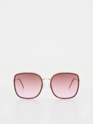 Reserved - Okulary przeciwsłoneczne - bordowy