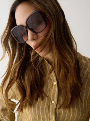 Reserved - Okulary przeciwsłoneczne - brązowy