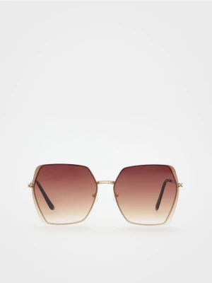 Reserved - Okulary przeciwsłoneczne - brązowy