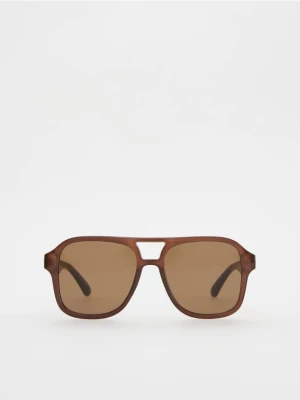 Reserved - Okulary przeciwsłoneczne - brązowy
