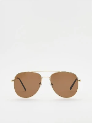 Reserved - Okulary przeciwsłoneczne - brązowy